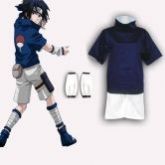 Naruto-Sasuke Cosplay roupa 1